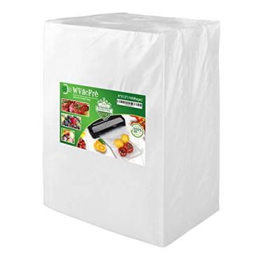 Imagem de WVacFre Sacos seladores a vácuo de 100 litros com grau comercial, livre de BPA, resistente, ótimo para armazenamento a vácuo de alimentos ou cozimento sous vide
