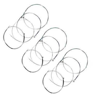 Imagem de JYsun Viola Strings 3 conjuntos completos de aço inoxidável, núcleo de níquel, ponta esférica e cromo