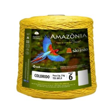 Imagem de Barbante Amazonia 2kg Fio 6 Crochê Tricô