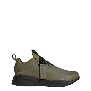 Imagem de adidas NMD_V3 Gore-TEX Tênis masculino, Focus Olive/Impact Yellow/Core Black, 11.5