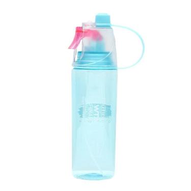 Imagem de (Azul (caixa de cor)) Garrafa de água de plástico spray criativo