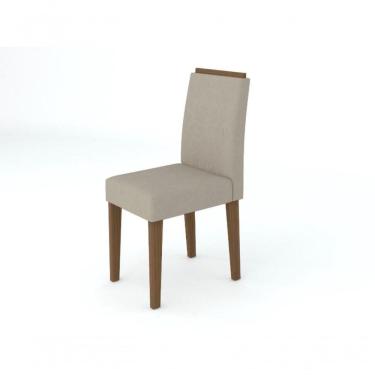 Imagem de Conjunto 2 Cadeiras Ana Imbuia/animale Marfim - New Ceval