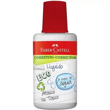 Imagem de Corretivo Líquido Escolar Eco 18ml Faber Castell