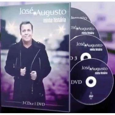 Imagem de Dvd José Augusto Minha História (3Cds + 1 Dvd) - Som Livre