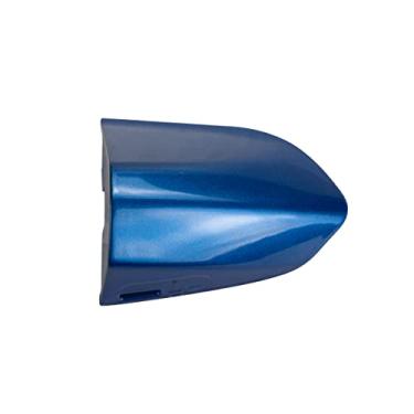 Imagem de RLB-HILON Tampa da maçaneta do lado do motorista compatível com Ford Mustang 2015 a 2020 anos FR3Z-63218A15-ACPTM FR3Z-63218A15-AAPTM, cor azul E7