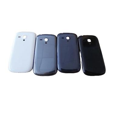 Imagem de SHOWGOOD Capa traseira para Samsung Galaxy S3 Mini I8190 GT-i8190 capa de bateria de substituição da tampa traseira da porta (azul)