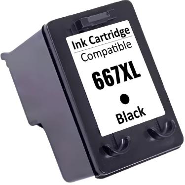 Imagem de Cartucho Para Impressora 2774 667xl - 3YM79AB Black Compatível