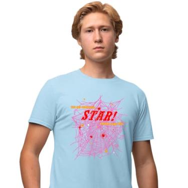 Imagem de Camisa Camiseta Genuine Grit Masculina Estampada Algodão 30.1 You Are Beautiful Star - GG - Azul Bebe