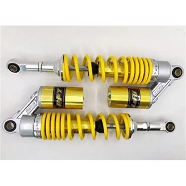 Imagem de Hegeiis 360 mm 36.0 cm 7 mm mola universal amortecedor de ar suspensão traseira ATV Quad Scooter Dirt Bike para CBR600 CBR400 CB500 YZF XC EXC XCF Amarelo