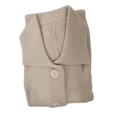 Imagem de Sobretudo Feminino Manga Longa Lã Premium Botão Bolso Quente-Feminino