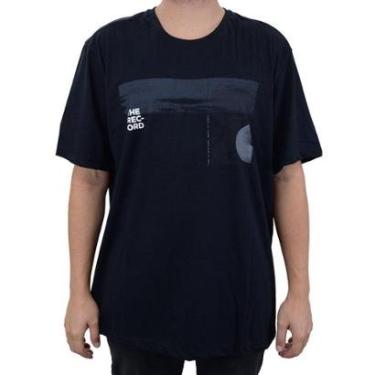 Imagem de Camiseta Masculina Olho Fatal MC Plus Size Preta - 100286-Masculino