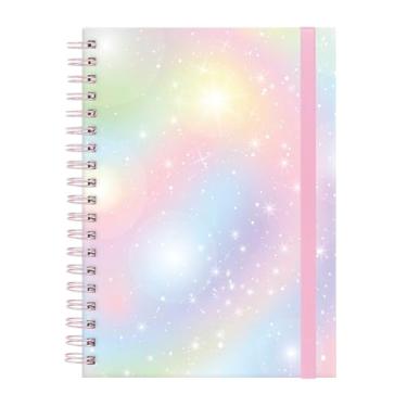 Imagem de Caderno Colegial Plus Feminino Color Estrelas 1 Matéria