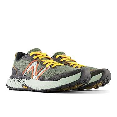 Imagem de New Balance Fresh Foam X Hierro V7 masculino, Verde-oliva profunda, preto, 47