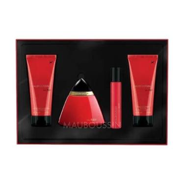 Imagem de Perfume Mauboussin In Red - Kit Completo Feminino 100ml + 20ml + 90ml