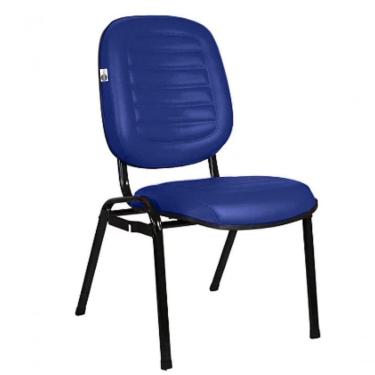 Imagem de Cadeira Empilhável Para Igrejas Evangélicas Linha Holy Azul