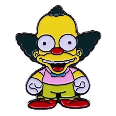 Imagem de Clown Evil Boneca Halloween Chucky Paródia Treehouse Horrors desenho animado comédia programa de TV animação piada humor piada 3,2 cm esmalte distintivo, 1.25 Inches, Esmalte, Esmalte