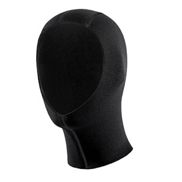 Imagem de Amagogo Capuz de Mergulho Neoprene Wetsuit Dive Arnês Adultos Touca de Natação Elástica Capuz Térmico para Caiaque Canoagem Caça Snorkeling, 3mm S a M