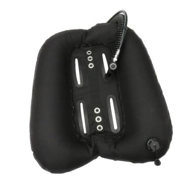 Imagem de Aosekaa Tanque de asa de donut de mergulho com snorkeling, conjunto de BCD de mergulho, 20 kg, fácil de usar, equipamento de mergulho, compensador de flutuabilidade BCD, para mergulho com snorkel,