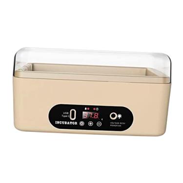 Imagem de WeiLaiKeQi Chocadeira Compacta com Visor Transparente e Controle de Temperatura para Aves Domésticas - Modelo Premium, 5 Virada Manual de Ovos