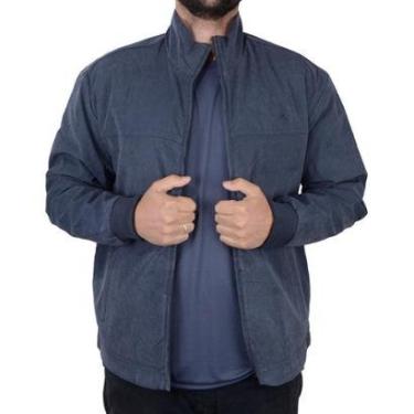 Imagem de Jaqueta Masculina Lucky Sailing Dupla Face Suede Marinho - 93038-Masculino