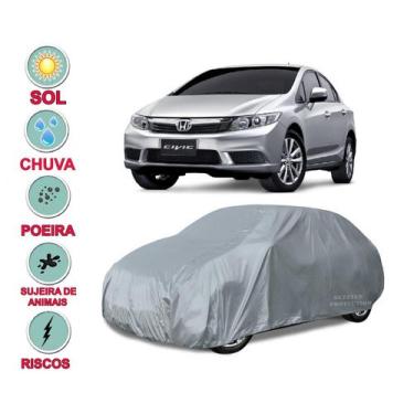 Imagem de Capa cobrir carro Civic 100% Impermeável Proteção Total Bezzter