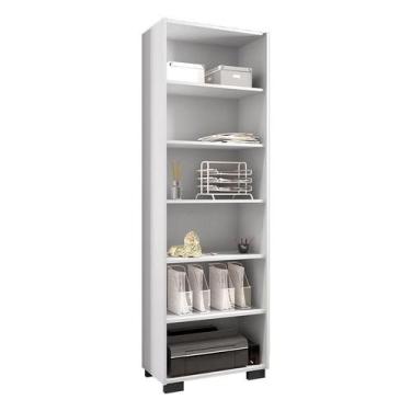 Imagem de Livreiro Office Branco Trama - Móveis Leão - MOVEIS LEAO