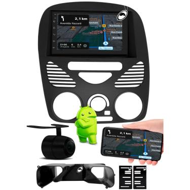 Imagem de Multimidia 7" Polegadas Android Palio Fire G2 Siena Strada Weekend Com Ar CarPlay Wi-Fi + Câmera de Ré