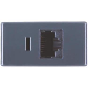 Imagem de Módulo para Tomada para Transmissão de Dados RJ45 cat. 6 Tramontina Gr
