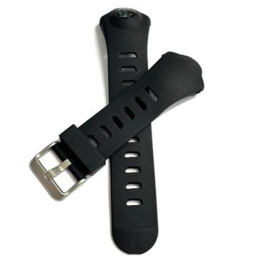 Imagem de Pulseira Relógio Borracha C/ Bússola para Mormaii 1324aa.LC09 - Supvox