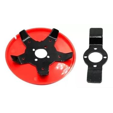 Imagem de Kit 2 Laminas De Aço 5 Facas Para Roçadeira Universal - Nakasaki