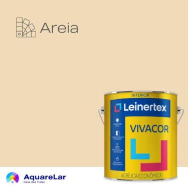 Imagem de Vivacor Acrílica Leinertex Fosco 3,6L, AREIA, 3,6L