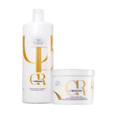 Imagem de Wella Professionals Oil Reflections - Shamp 1L - Masc 500g