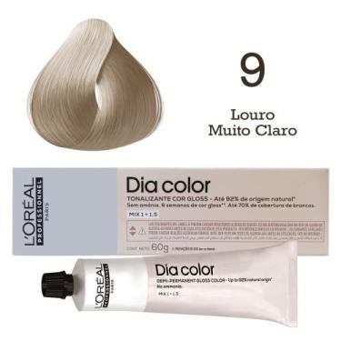 Imagem de Tonalizante Dia Color 9 Louro Muito Claro  L'Oréal Professionnel