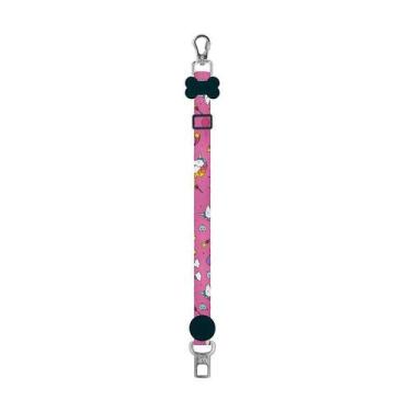 Imagem de Cinto de Segurança Meu Au Au Unicórnio Rosa para Cães e Gatos - MeuAuA