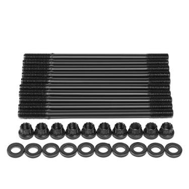 Imagem de DNA Motoring LEPOW-025 B18C1 Conjunto de juntas de cabeça de cilindro com corte sextavado 12 pontos compatível com 94-01 Integra GSR/Tipo R