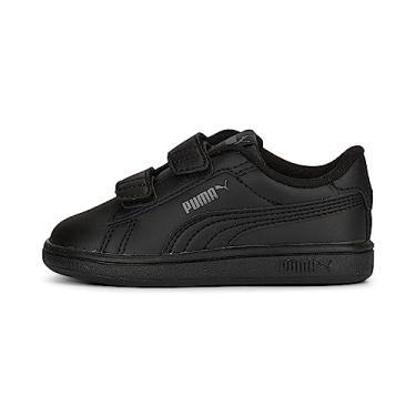 Imagem de PUMA Tênis infantil unissex Smash Hook and Loop, Puma Preto-sombra cinza, 17