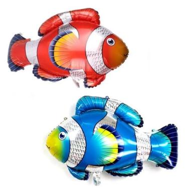 Imagem de Balão Metalizado Peixe Palhaço - 35 Polegadas - Extra Festas