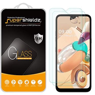 Imagem de (Pacote com 2) Supershieldz para LG K41S protetor de tela de vidro temperado, antiarranhões, sem bolhas