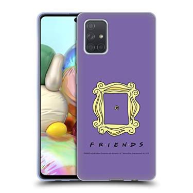 Imagem de Head Case Designs Capa de gel macia icônica com moldura de olho mágico oficialmente licenciada Friends TV Show compatível com Samsung Galaxy A71 (2019)