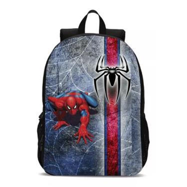 Imagem de Mochila Escolar Infantil Meninos Desenho Homem Aranha Novidade - Geek 