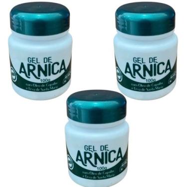 Imagem de GEL DE ARNICA OLEO DE COPAIBA MULTI ERVAS 100gr DEMAZON KIT 3 UND