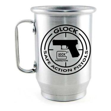 Imagem de Caneca De Aluminio Civil Federal Glock Arma Policial Militar - Alabama