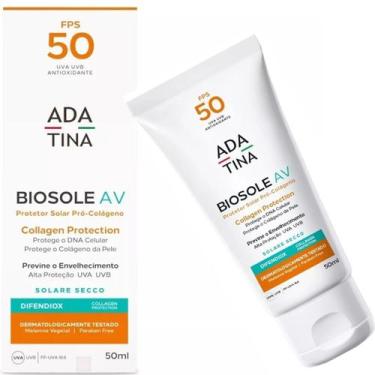 Imagem de Biosole AV Protetor Solar FPS 50 Protege Colágeno Pele DNA - Adatina