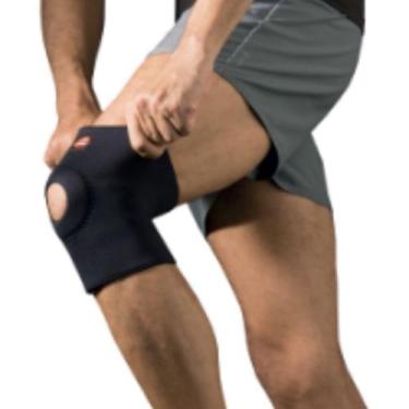 Imagem de Joelheira Supor Rotula Neoprene Realtex 0710, Pt, Preto, GG