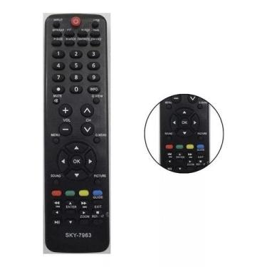 Imagem de Controle Remoto Universal Compatível Com Tv H-buster Led/lcd - VIL