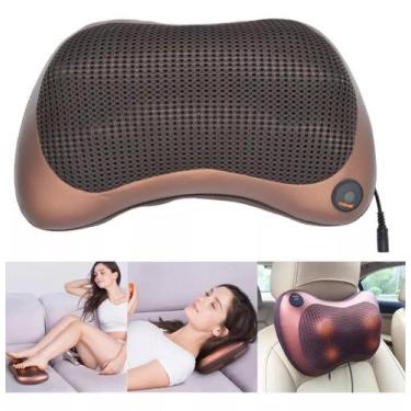 Imagem de Massageador Almofada Shiatsu Rotativa Infravermelho Massage - Bc Bora 