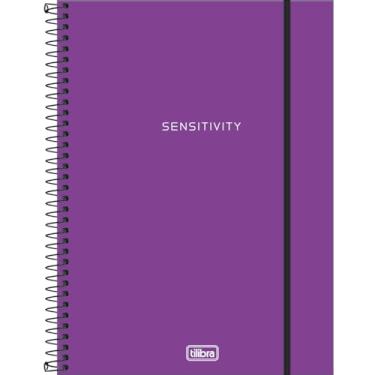Imagem de Tilibra - Neon Caderno Universitário com Espiral e Capa Plástica, Neon Lilás, 80 Folhas