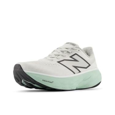 Imagem de New Balance Fresh Foam X 1080 V14 Tênis de corrida feminino, Reflexo/cinza de argila/matéria cinza, 42