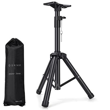 Imagem de Suportes de alto-falante para monitor de estúdio, tripé ajustável, suporte para alto-falante DJ PA, estrutura de tripé profissional, altura ajustável, bolsa de transporte