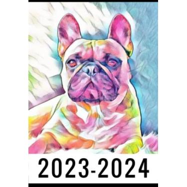 Imagem de French Bulldog 2-Year 2023-2024 Pocket Planner: Monthly Calendar & Agenda Organizer, Monthly Appointment Book, Jan 2023 Dec 2024 Personal Time ... next 2 years, Gifts For French Bulldog lovers